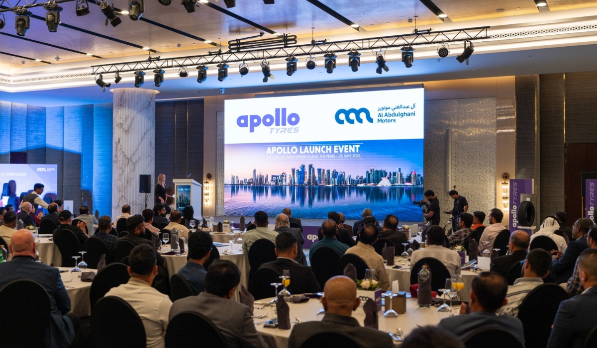 Al Abdulghani Motors Re-Launches Apollo Tyres in Qatar as Exclusive Distributor